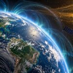 Imagem editorial para a matéria: Missão Smile inicia fase científica para estudar resposta da Terra ao vento solar
