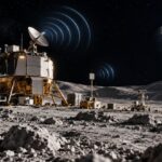 Imagem editorial para a matéria: NASA abre desafio universitário de 2027 para comunicações lunares