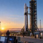 Imagem editorial para a matéria: NASA e SpaceX miram 1º de outubro para lançamento da missão Crew-13