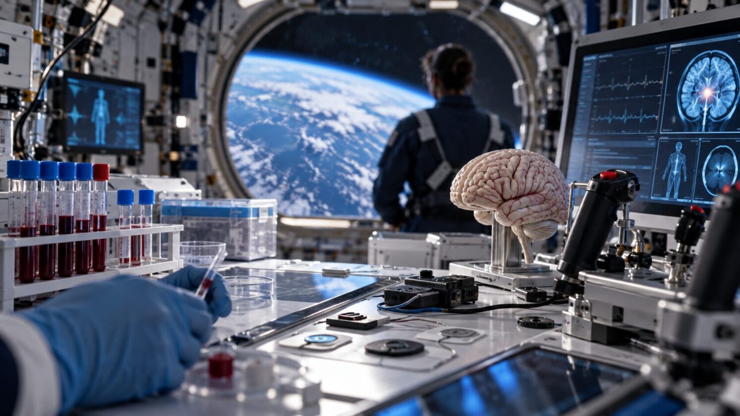 Imagem editorial para a matéria: NASA estudará saúde humana e desempenho na missão SpaceX Crew-13