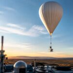 Imagem editorial para a matéria: NASA lança plataforma estudantil HASP em balão científico no Novo México