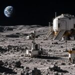 Imagem editorial para a matéria: NASA seleciona três novas investigações científicas para futura base lunar