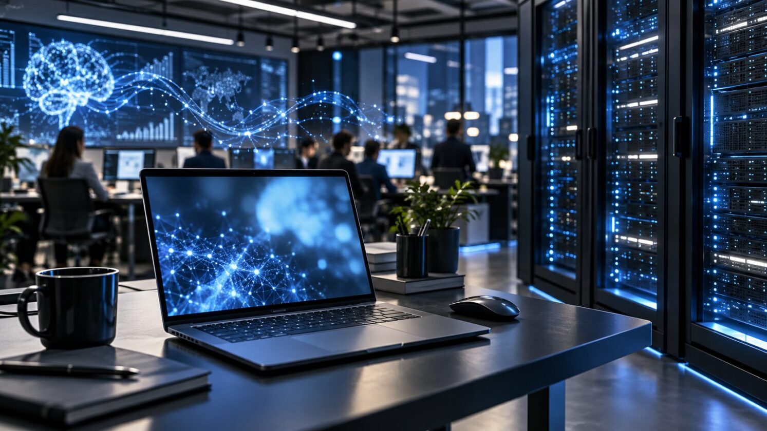 Imagem editorial para a matéria: OpenAI pausa novas assinaturas Pro por demanda do Astra