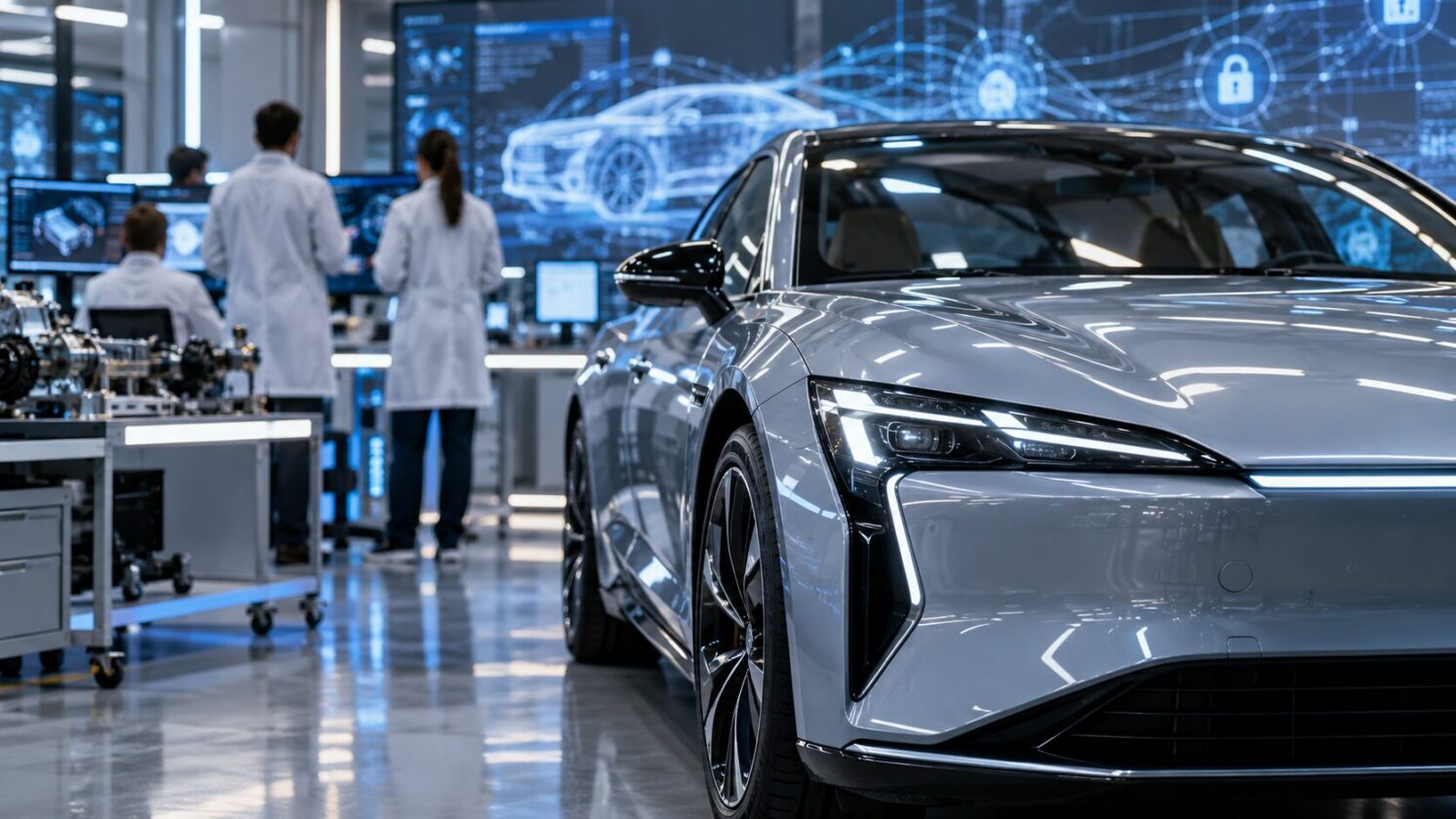 Imagem editorial para a matéria: Pesquisadores da Northeastern identificam compartilhamento de dados por carros e apps automotivos