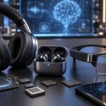 Imagem editorial para a matéria: Qualcomm apresenta Snapdragon Sound Elite Gen 2 para dispositivos de áudio com IA pessoal