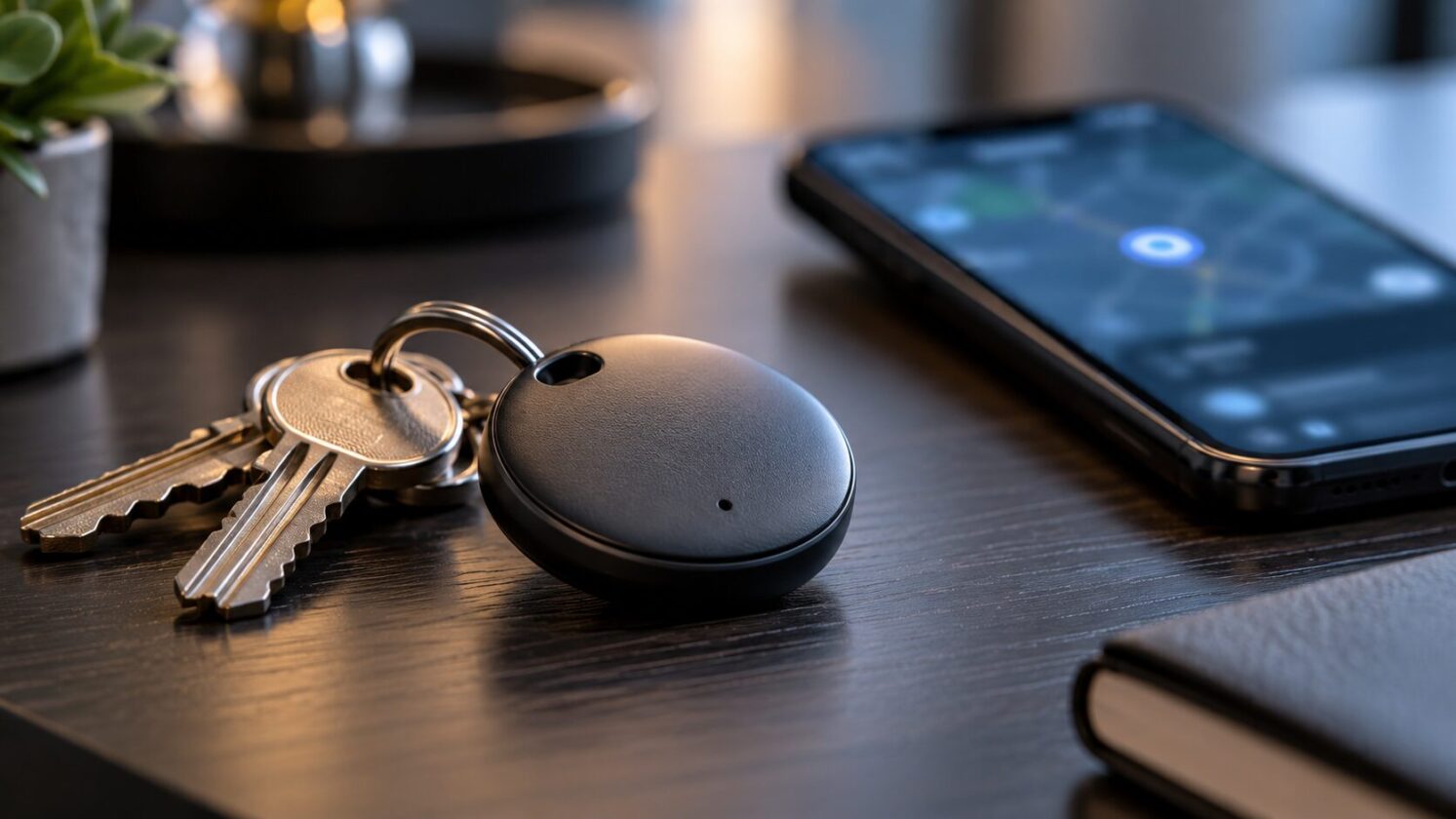 Imagem editorial para a matéria: Samsung anuncia Galaxy SmartTag3 menor, mais leve e com bateria de maior duração