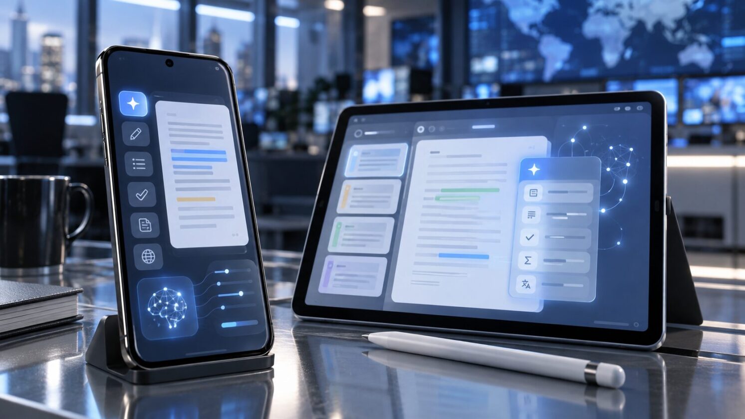 Imagem editorial para a matéria: Samsung Notes adiciona aviso para texto gerado ou editado com Galaxy AI