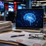 Imagem editorial para a matéria: Seattle Times e Newsday processam OpenAI e Microsoft por uso de jornalismo em IA
