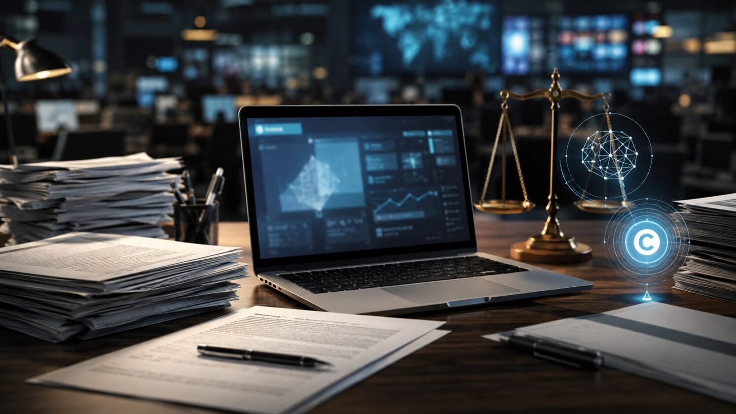 Imagem editorial para a matéria: Seattle Times e Newsday processam OpenAI e Microsoft por uso de conteúdo em IA