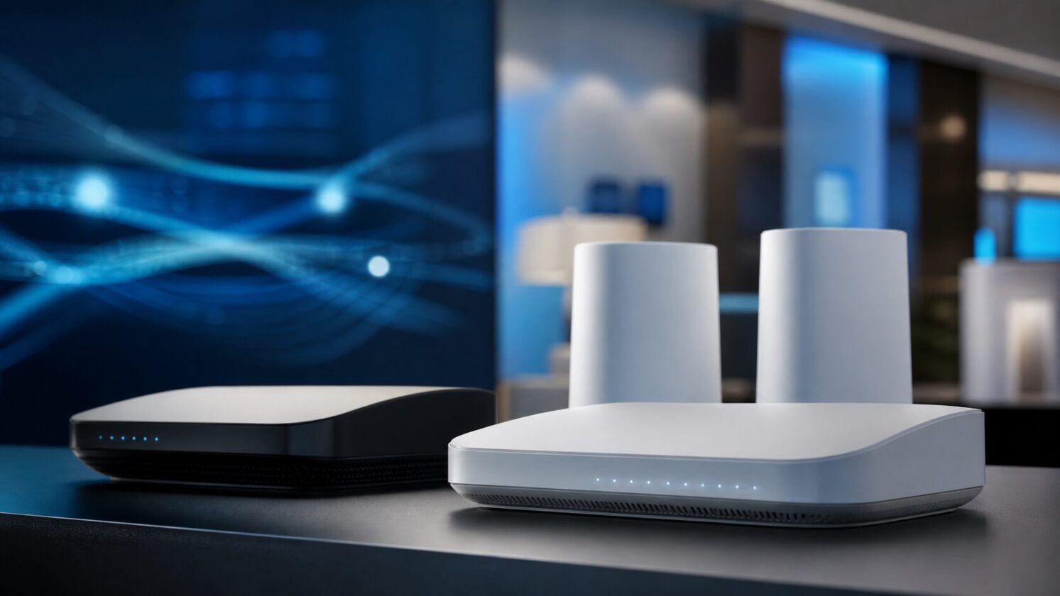Imagem editorial para a matéria: TP-Link apresenta Archer 8 Ultra e Deco 8 Ultra preparados para Wi‑Fi 8