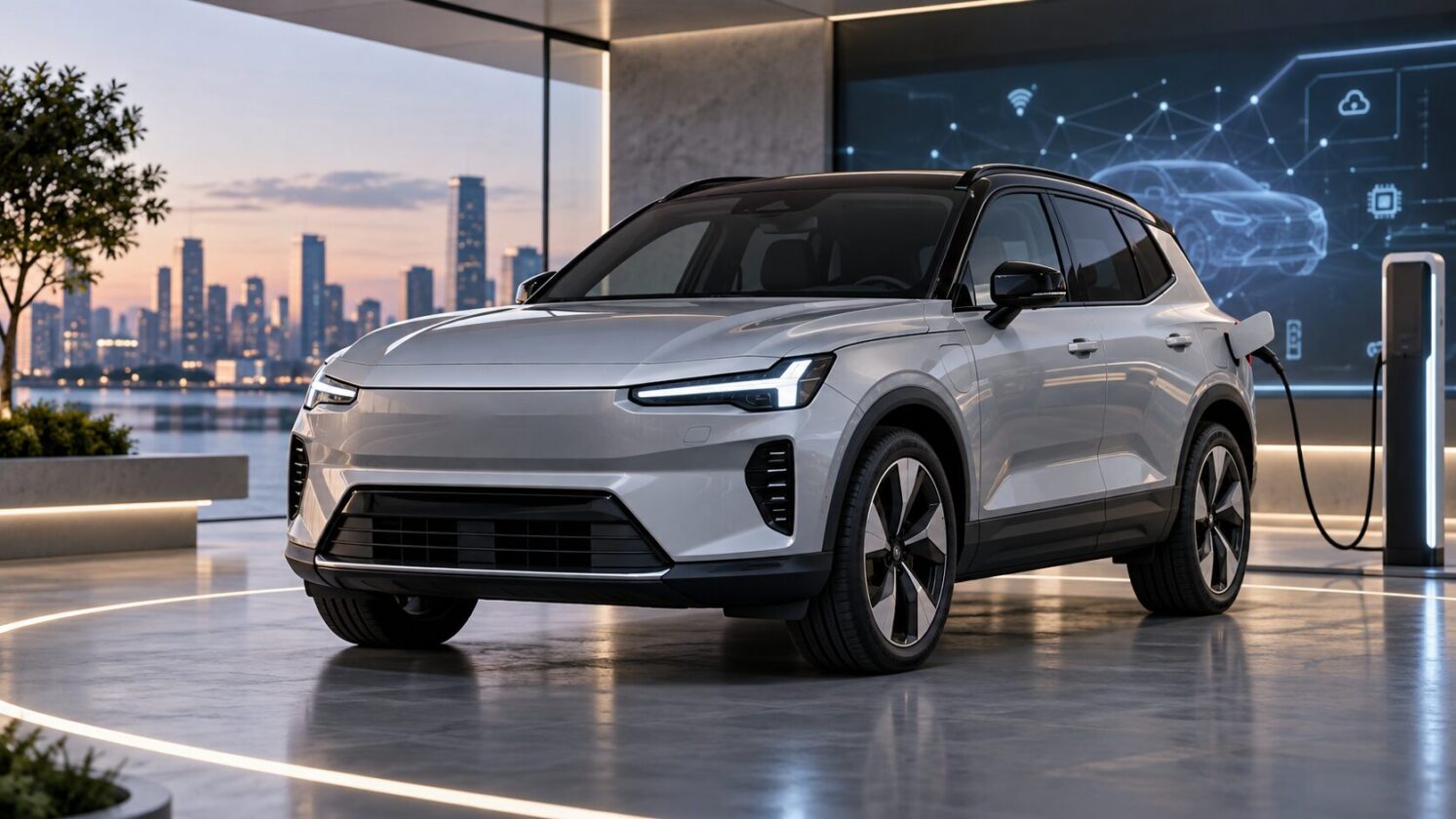 Imagem editorial para a matéria: Volvo anuncia volta do XC40 híbrido plug-in com integração ao Gemini