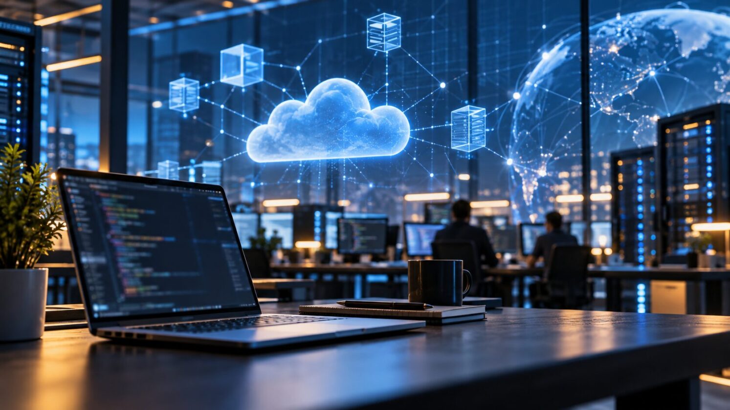 Imagem editorial para a matéria: Cloudflare anuncia incorporação da Deno à sua plataforma de desenvolvimento