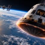 Imagem editorial para a matéria: NASA prepara retorno da Crew-12 após missão científica na Estação Espacial Internacional