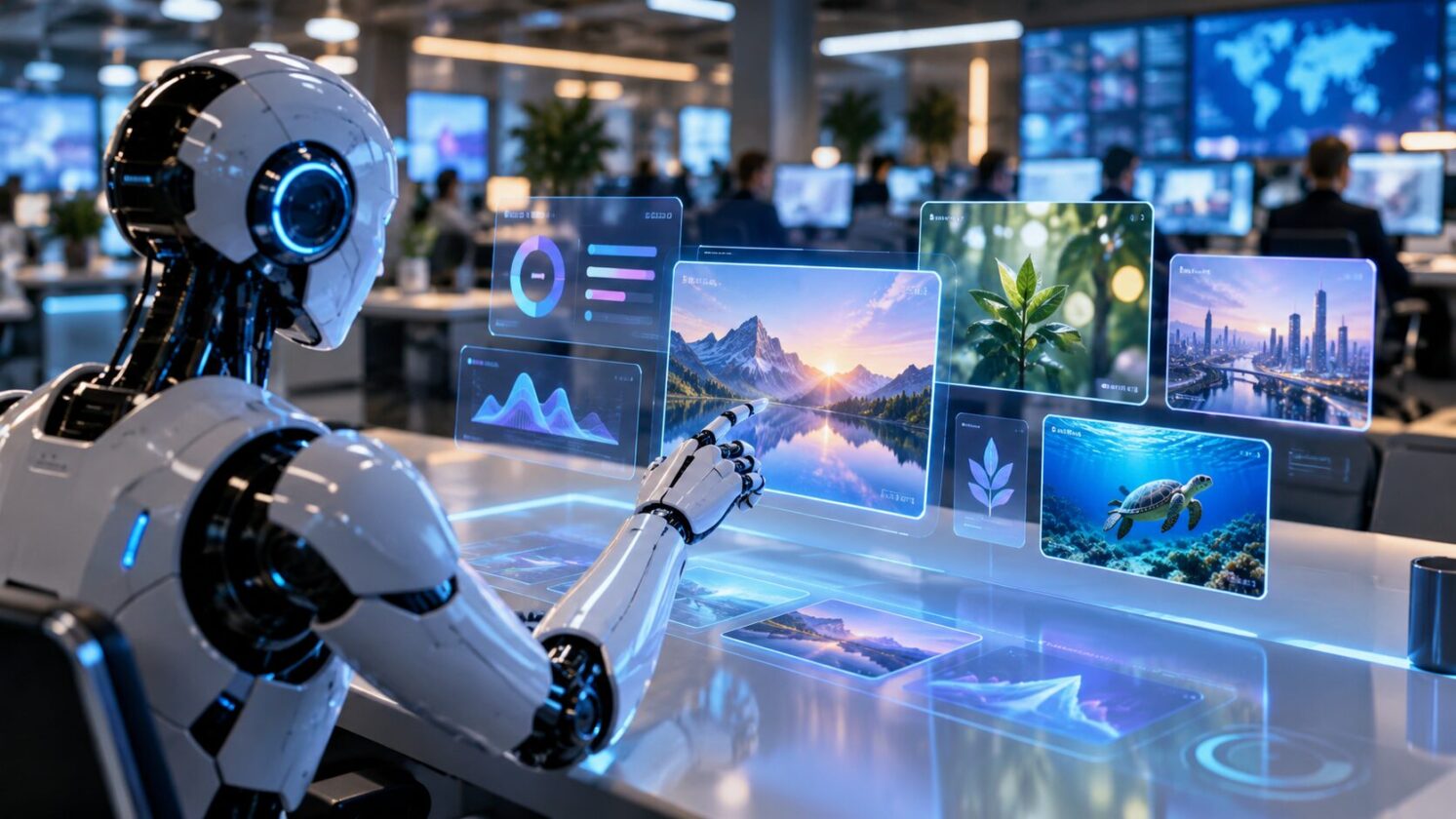 Imagem editorial para a matéria: OpenAI inicia liberação do GPT-6 com Intelligent UI no ChatGPT