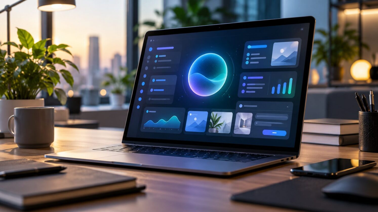 Imagem editorial para a matéria: OpenAI lança interface visual e interativa no ChatGPT