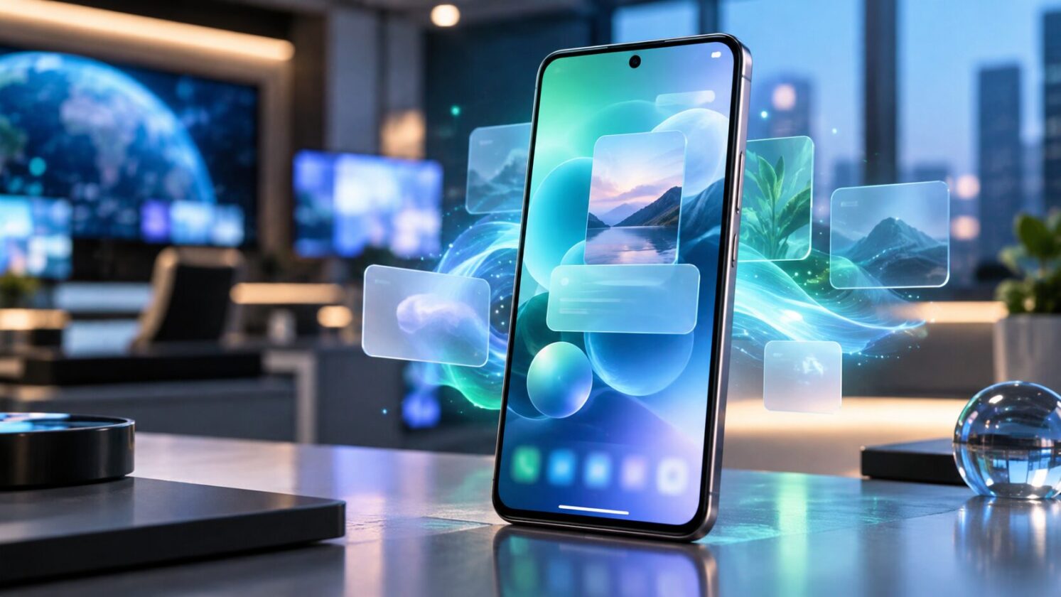 Imagem editorial para a matéria: OPPO anuncia ColorOS 17 global com novos recursos de IA